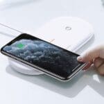 Usams Wireless Charger US-CD120 10W Dual White CD120JN01