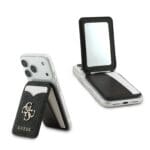 Guess PU 4 G Mirror MagSafe Cardslot Wallet with Stand Black