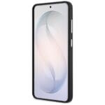 Karl Lagerfeld Grained Signature Metal Resin Logo black Samsung Galaxy S26 Tok