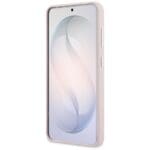 Karl Lagerfeld Grained Signature Metal Resin Logo pink Samsung Galaxy S26 Tok