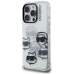 Karl Lagerfeld IML Multi K&C Head Pattern transparent iPhone 16 Pro Tok