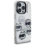 Karl Lagerfeld IML Multi K&C Head Pattern transparent iPhone 16 Pro Tok