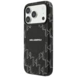 Karl Lagerfeld Monogram logo MagSafe black iPhone 17 Pro Max Tok