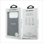 Karl Lagerfeld Monogram logo MagSafe blue iPhone 17 Pro Max Tok