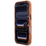 Karl Lagerfeld Monogram logo MagSafe orange iPhone 17 Pro Tok