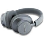 Karl Lagerfeld Over Ear Headphones Saffiano Elongated Bluetooth ANC grey