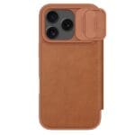 Nillkin Qin Book PRO Apple Brown Tok iPhone 17 Pro