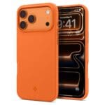 Spigen Silicone Fit Mag MagSafe Cosmic Orange iPhone 17 Pro Tok