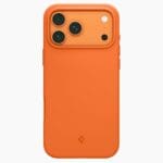 Spigen Silicone Fit Mag MagSafe Cosmic Orange iPhone 17 Pro Tok