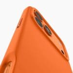 Spigen Silicone Fit Mag MagSafe Cosmic Orange iPhone 17 Pro Tok