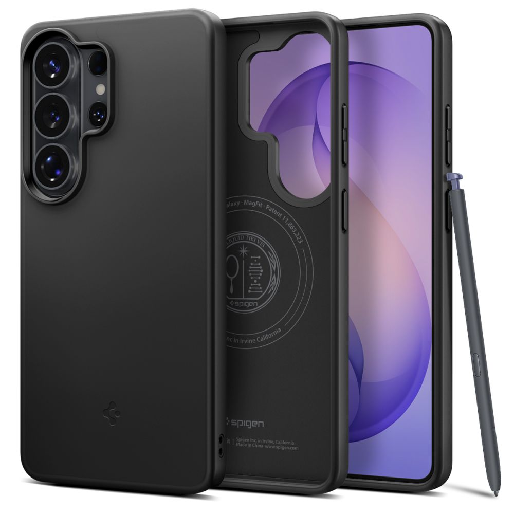 Spigen Thin Fit Mag MagSafe Black Samsung Galaxy S26 Ultra Tok