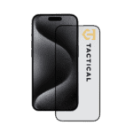 Tactical Glass Shield 5D Glass Apple Black iPhone 15 Pro