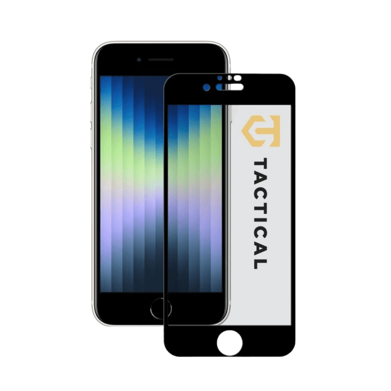 Tactical Glass Shield Privacy Stealth 5D Glass Apple 7 / 8 / SE2020 / SE2022 Black
