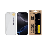 Tactical Glass Shield Privacy Stealth 5D Glass Apple Black iPhone Air