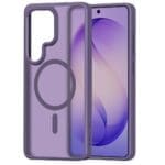 Tech-Protect Magmat MagSafe Matte Cobalt Violet Samsung Galaxy S26 Ultra Tok
