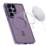 Tech-Protect Magmat MagSafe Matte Cobalt Violet Samsung Galaxy S26 Ultra Tok