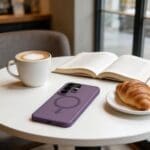 Tech-Protect Magmat MagSafe Matte Cobalt Violet Samsung Galaxy S26 Ultra Tok