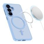 Tech-Protect Magmat MagSafe Matte Sky Blue Samsung Galaxy S26 Tok