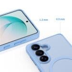 Tech-Protect Magmat MagSafe Matte Sky Blue Samsung Galaxy S26 Tok