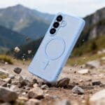 Tech-Protect Magmat MagSafe Matte Sky Blue Samsung Galaxy S26 Tok