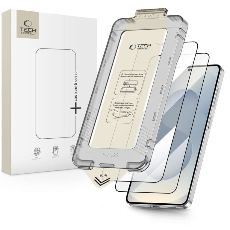 Tech-Protect Quick Set + 2 Pack Black Samsung Galaxy S26