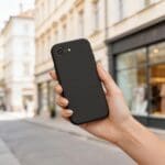 Tech-Protect Silicone MagSafe Black iPhone 16e / 17e Tok