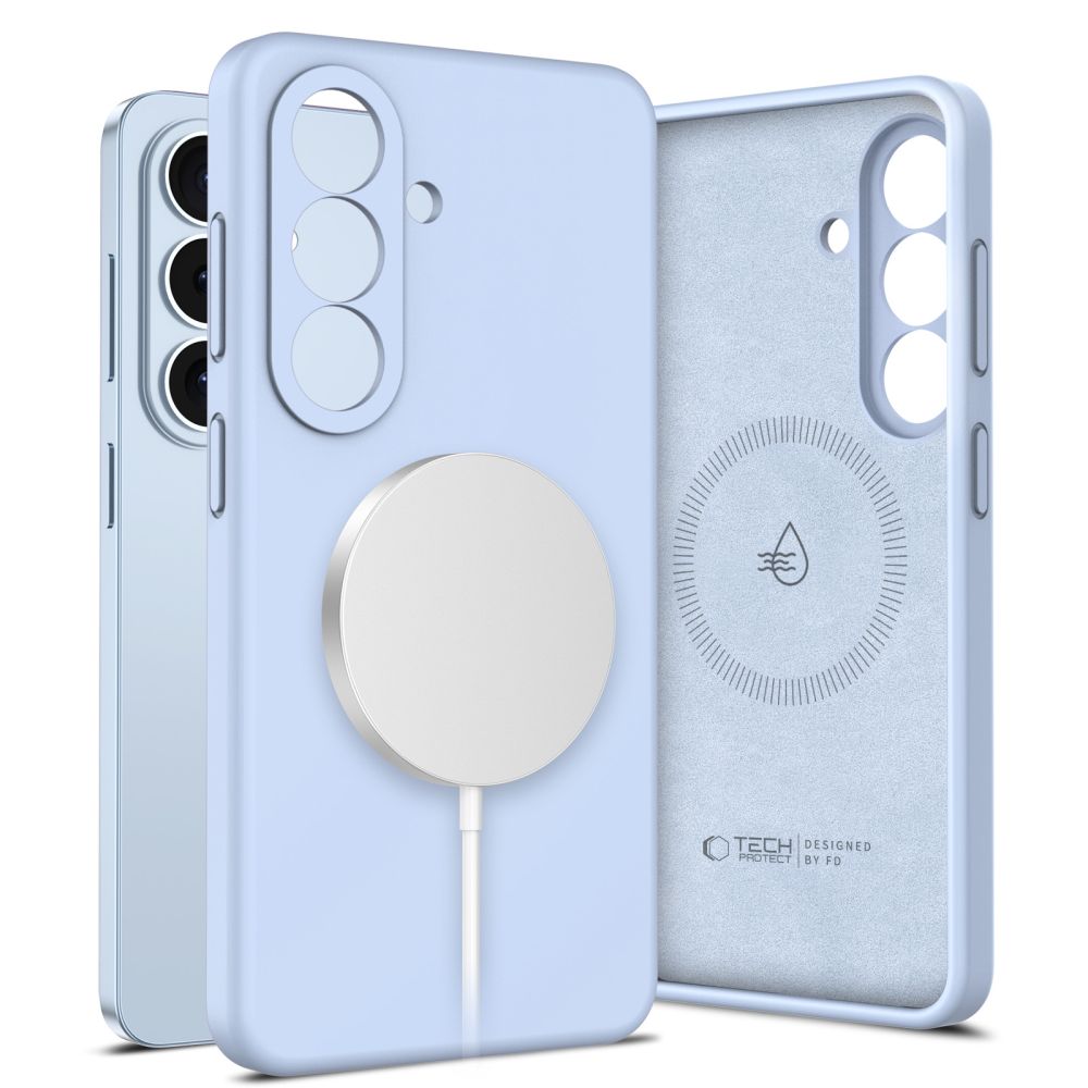 Tech-Protect Silicone MagSafe Sky Blue Samsung Galaxy S26 Tok