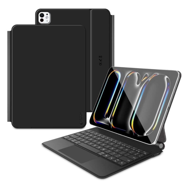 Tech-Protect Smartcase Magnetic + Keyboard iPad Pro 13 7 / 8 2024 2025 Black