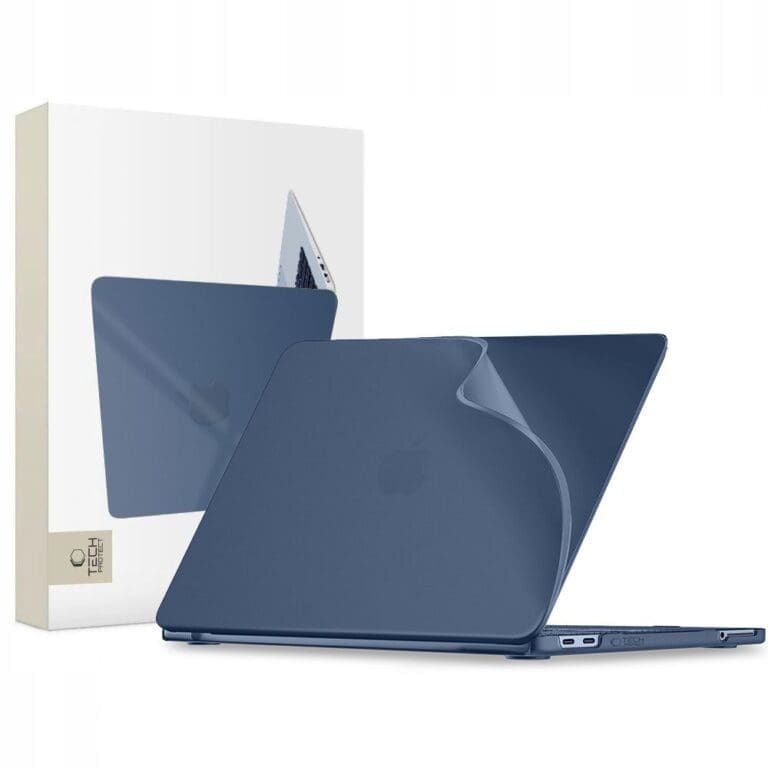 Tech-Protect Softshell Macbook Neo 13 2026 Matte Indigo
