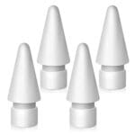 Tech-Protect Stylus Tips 4 Pack Apple Pencil White