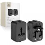 Tech-Protect Ta300 Travel Adapter Eu / Uk / Us / Au Black