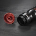 Rockbros 750 Ml Bike Bottle Transparent Black With Red Mouthpiece