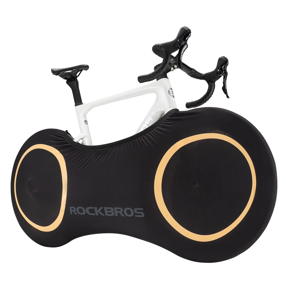 Rockbros D95 Elastic Compatible With 26 29 Inch Gravel , Mountain , City , Road Bikes 700C ( 71×152 Cm ) Black Tok