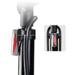 Rockbros Gp6532B Floor Pump With Pressure Gauge Black And Orange