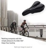 Rockbros Lf047 B Silikónový Gel Bicycle Seat Size L Black Tok