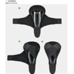 Rockbros Lf047 B Silikónový Gel Bicycle Seat Size L Black Tok