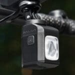 Rockbros M8 1600Lm Front Bike Light With Remote Control 10M Rechargeable 4000 Mah Black