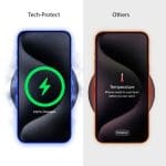 Tech-Protect A51 Arcticboost 3in1 Magnetic MagSafe Wireless Charger 25W Qi2.2 White