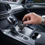 Tech-Protect Cc07 3 Port Car Charger PD 54W + Transmiter FM Bluetooth Black