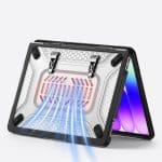 Tech-Protect Kevlar Pro Macbook Neo 13 2026 Matte Black / Clear