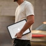 Tech-Protect Kevlar Pro Macbook Neo 13 2026 Matte Black / Clear
