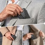 Tech-Protect Thorn Rfid Card Wallet Carbon Black