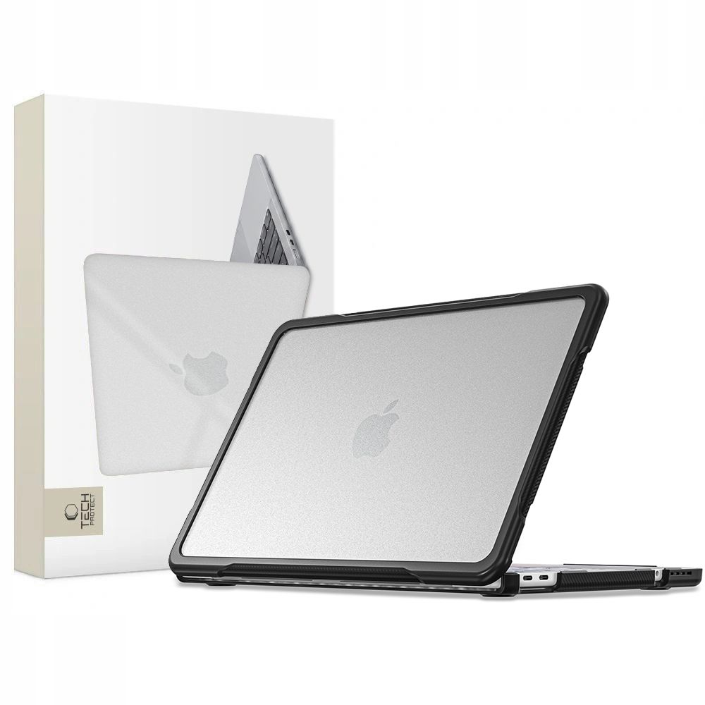 Tech-Protect Velar Macbook Neo 13 2026 Black / Matte Clear