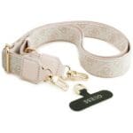 Guess 4G Big Rhinestone Triangle Strap MagSafe pink Samsung Galaxy S26 Ultra Tok